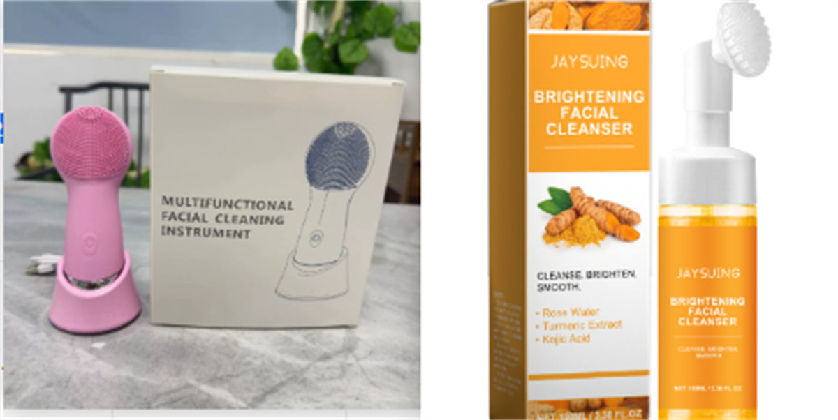 Vibrating Silicone Face Brush