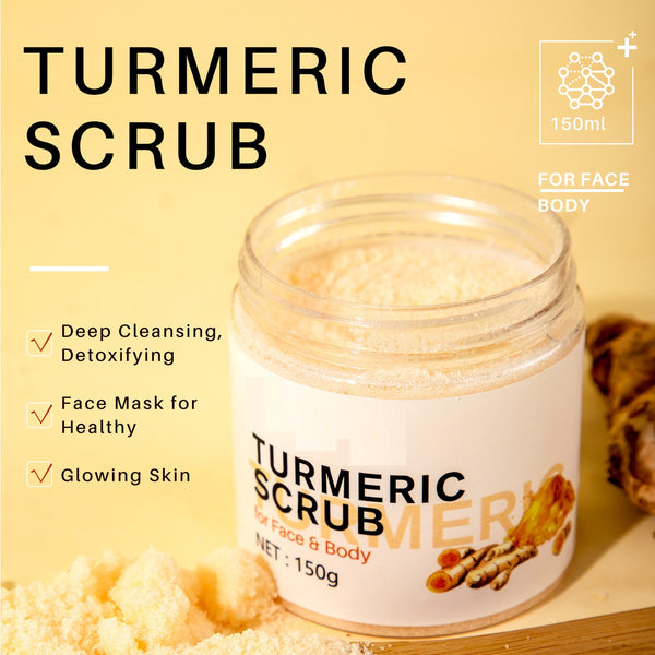 Turmeric Body Scrub Cream