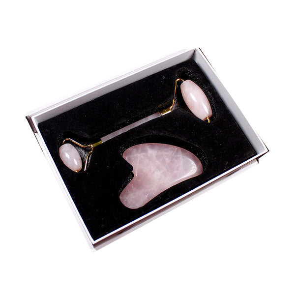 Rose Quartz Roller Gift Set