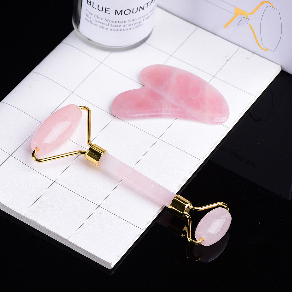Rose Quartz Roller Gift Set
