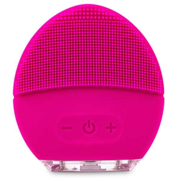 Electric Facial Cleansing Brush - Rose red