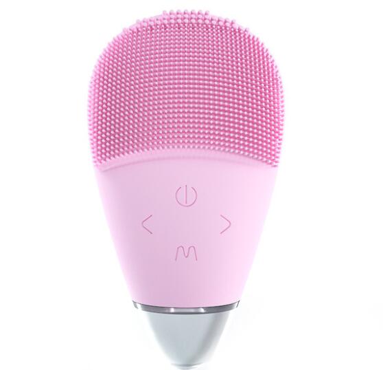 Electric Facial Cleansing Brush - Upgrade pink