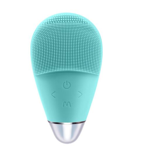 Electric Facial Cleansing Brush - Upgrade light blue