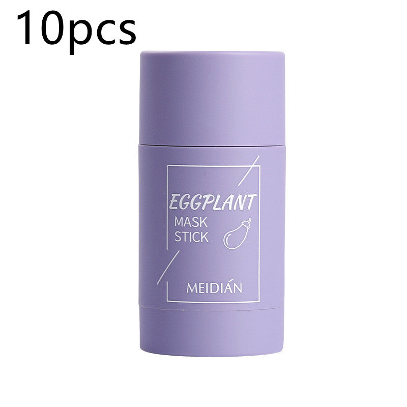 Solid Mask Cleansing Film Mud - Purple 10pcs