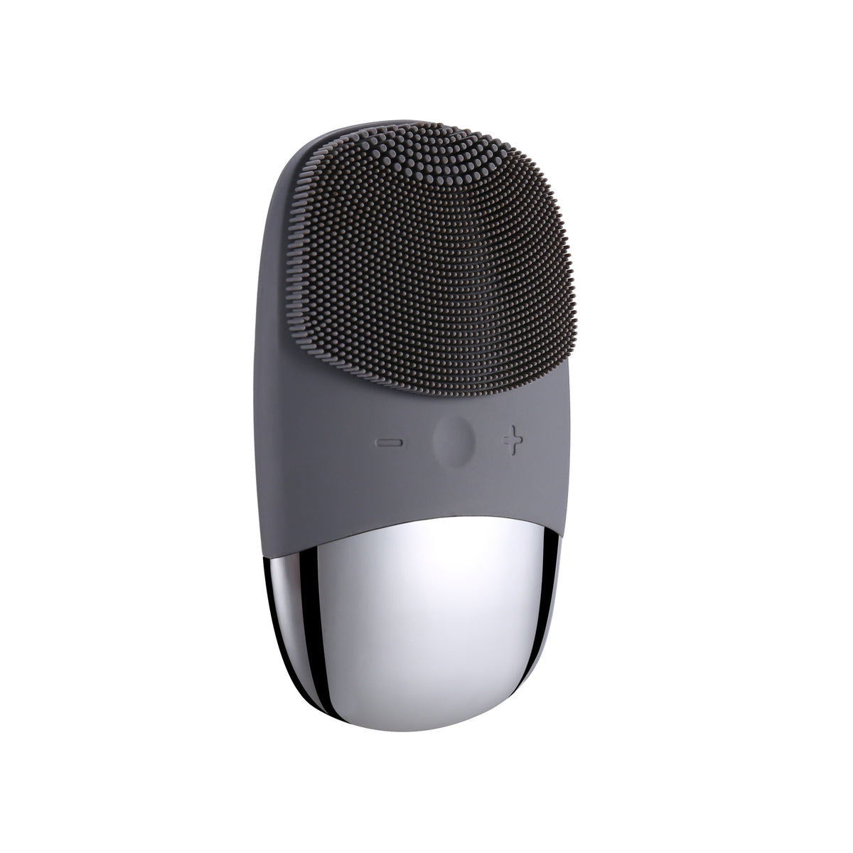 Mini Silicone Electric Face Cleansing Brush Facial Cleanser - Black / Electric / DC