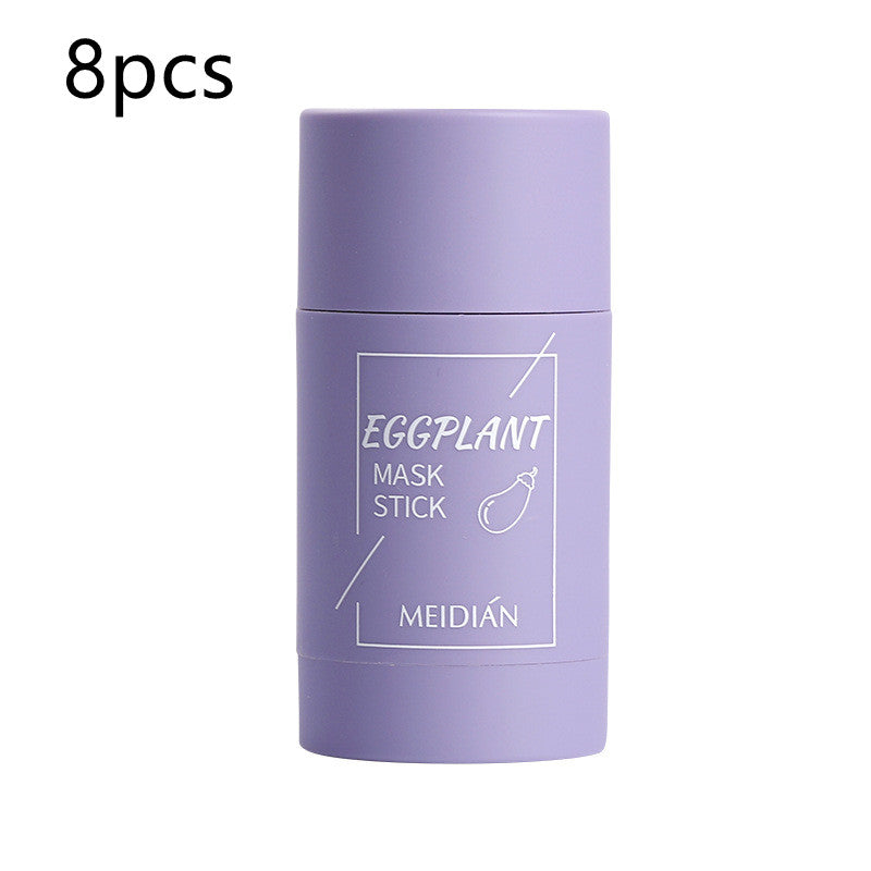 Solid Mask Cleansing Film Mud - Purple 8pcs