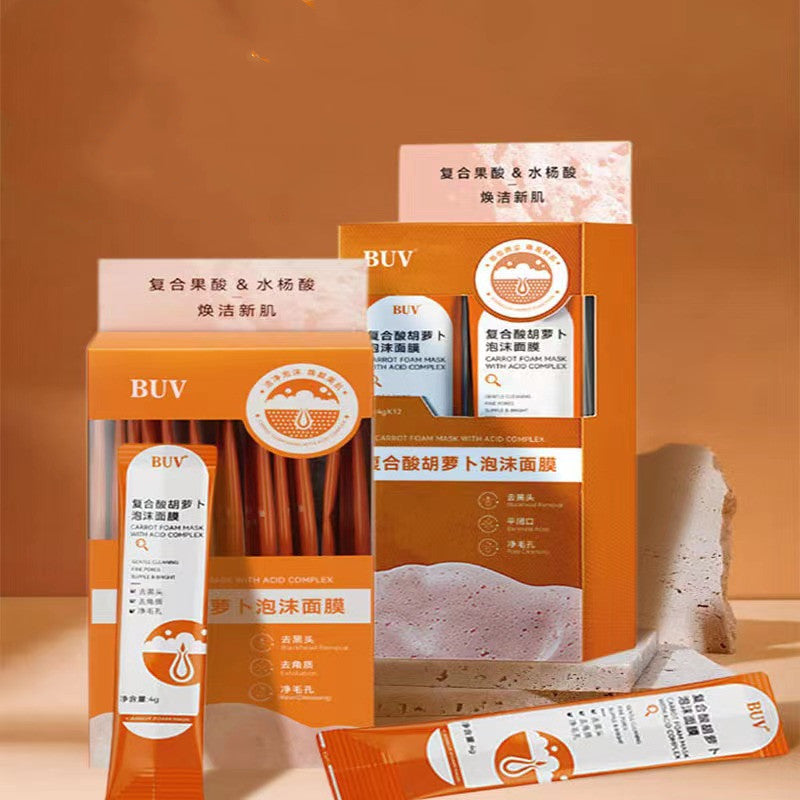 Carotene Foaming Cleansing Mask