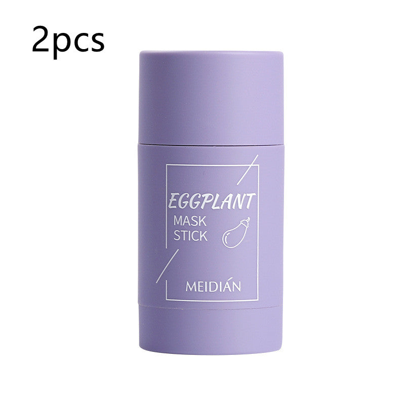 Solid Mask Cleansing Film Mud - Purple 2PC
