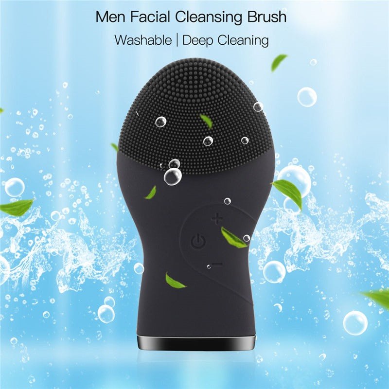 Electric Silicone Face Cleansing Brush