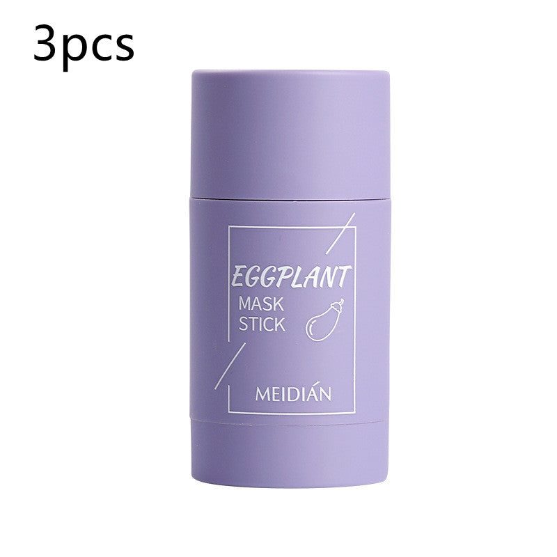 Solid Mask Cleansing Film Mud - Purple 3pcs