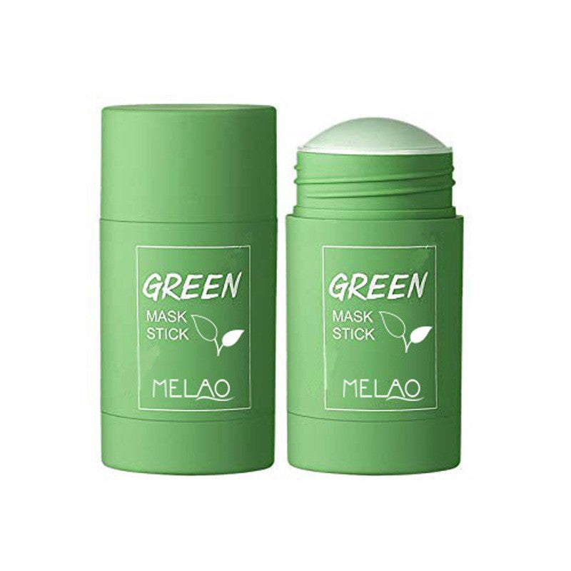 Melao Green Tea Solid Clay Mask Stick Mild - Green Tea Clay Mask Sticks 40g / 1PC
