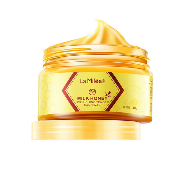 Milk and Honey Hand Wax Mask