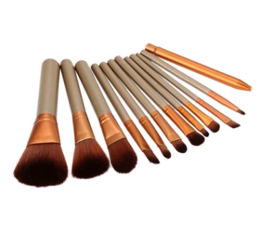 12-Piece Makeup Brush Set with Tin
