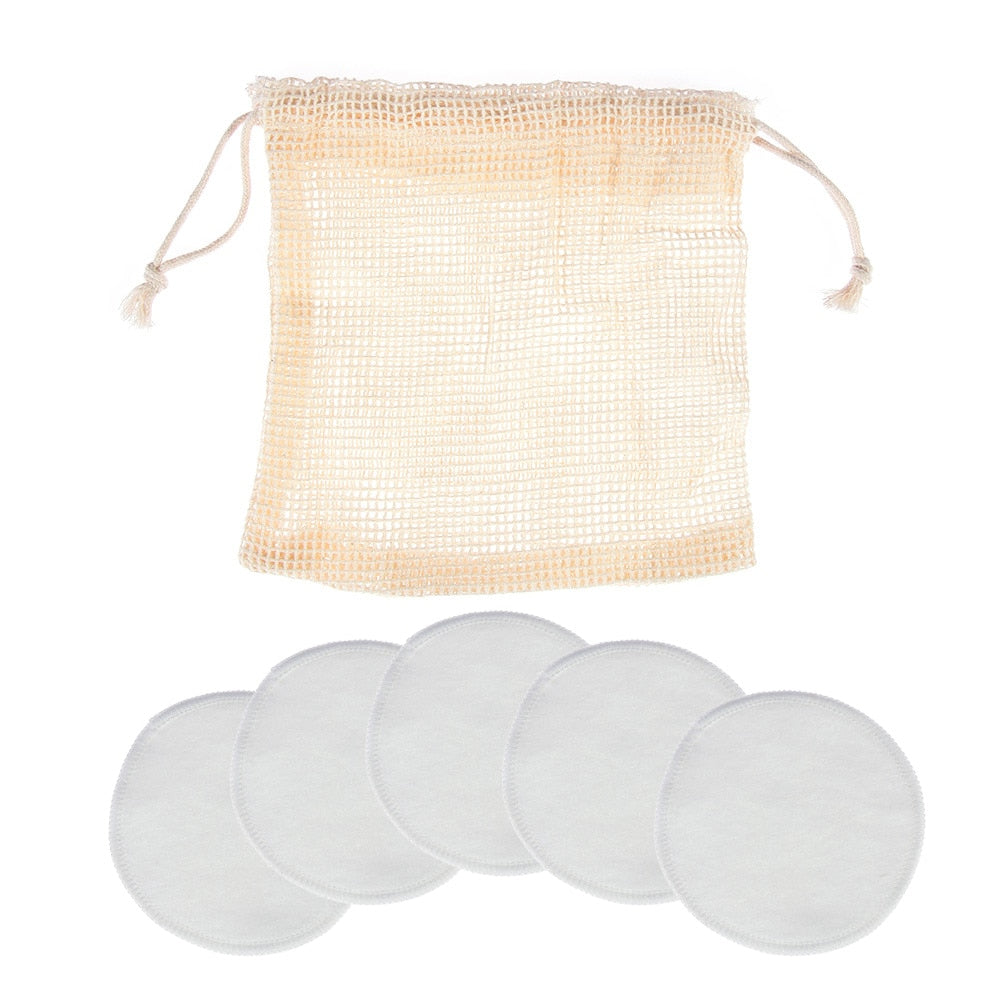 Bamboo Fibre Reusable Makeup Remover Pads