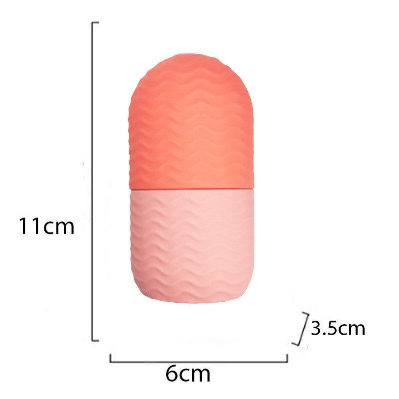 Facial Ice Roller Apply Face Tray - As Shown In The Figure / Pink
