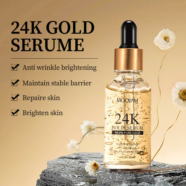 24K Gold Vitamin E and Retinol Face Serum 30ml