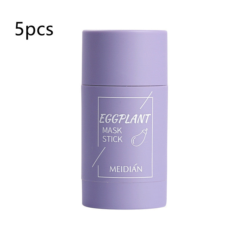 Solid Mask Cleansing Film Mud - Purple 5pcs