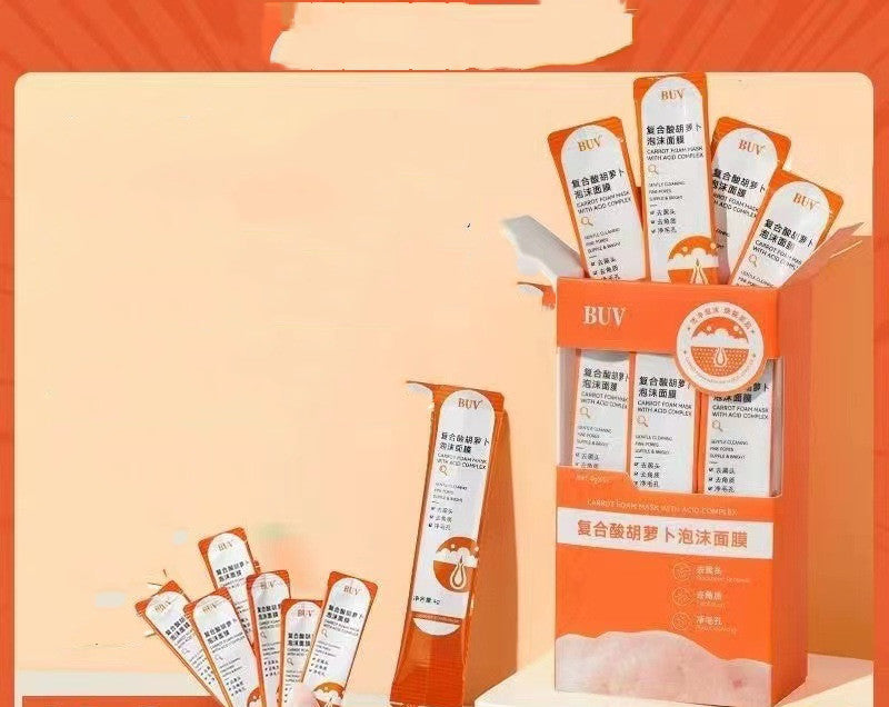 Carotene Foaming Cleansing Mask