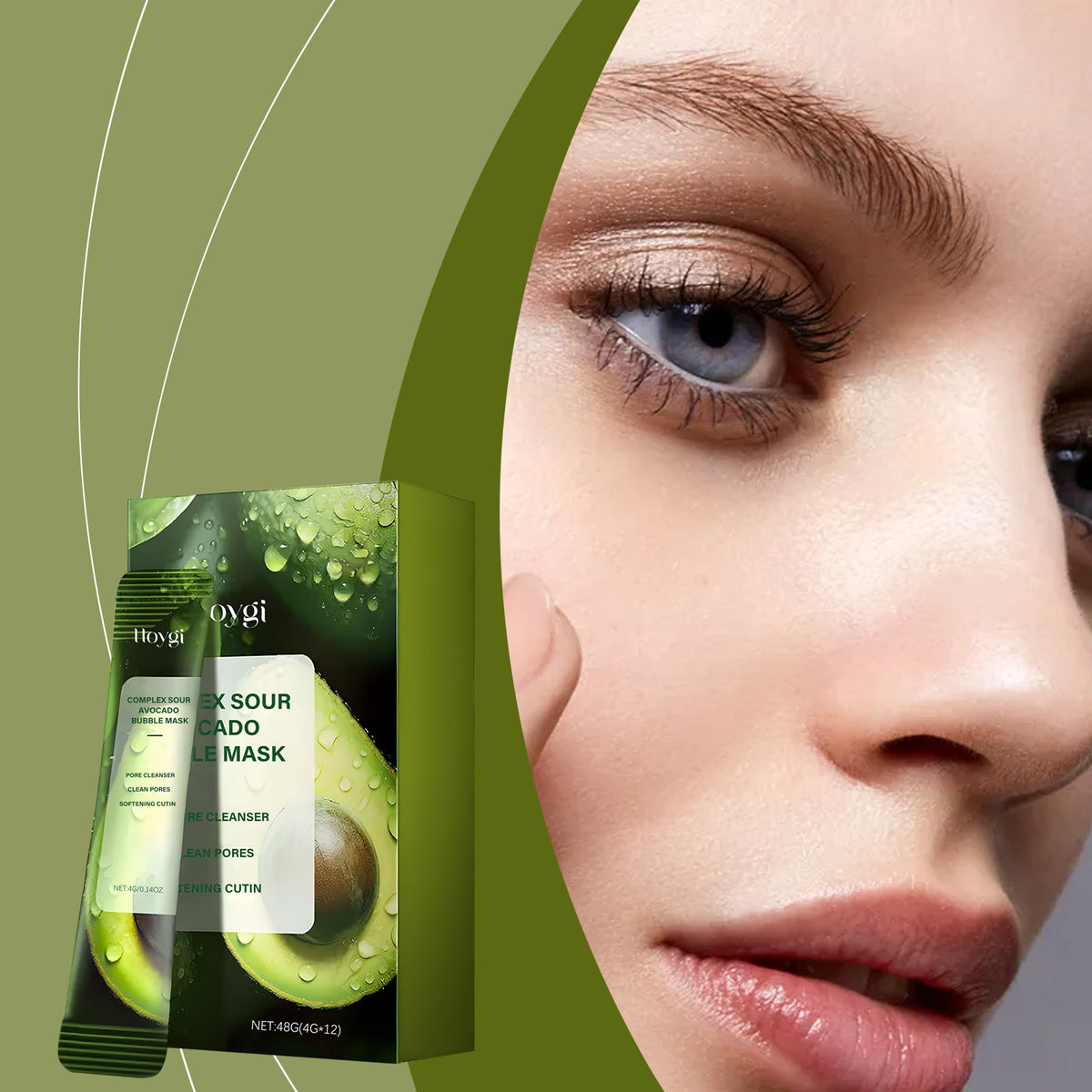 Avocado Bubble Cleansing Mask